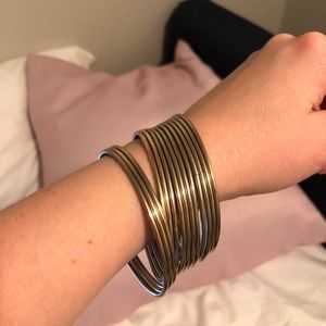 14 gold bangles